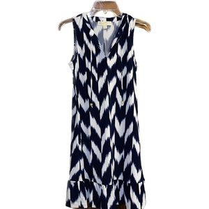 NEW Michael Kors Sleeveless jersey Dress True Navy Blue
